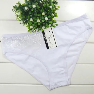 2016 top fashion Sale Solid Women Underwear bragas Thongs underwear women Briefs Sexy Lace Cotton Women's Panties