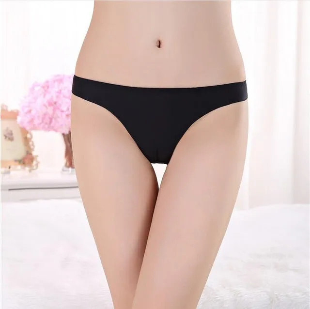 2017 New Hot Women Sexy Seamless Underwear Women Panties G String Women's Briefs Calcinha Lingerie Tanga Thong For Women