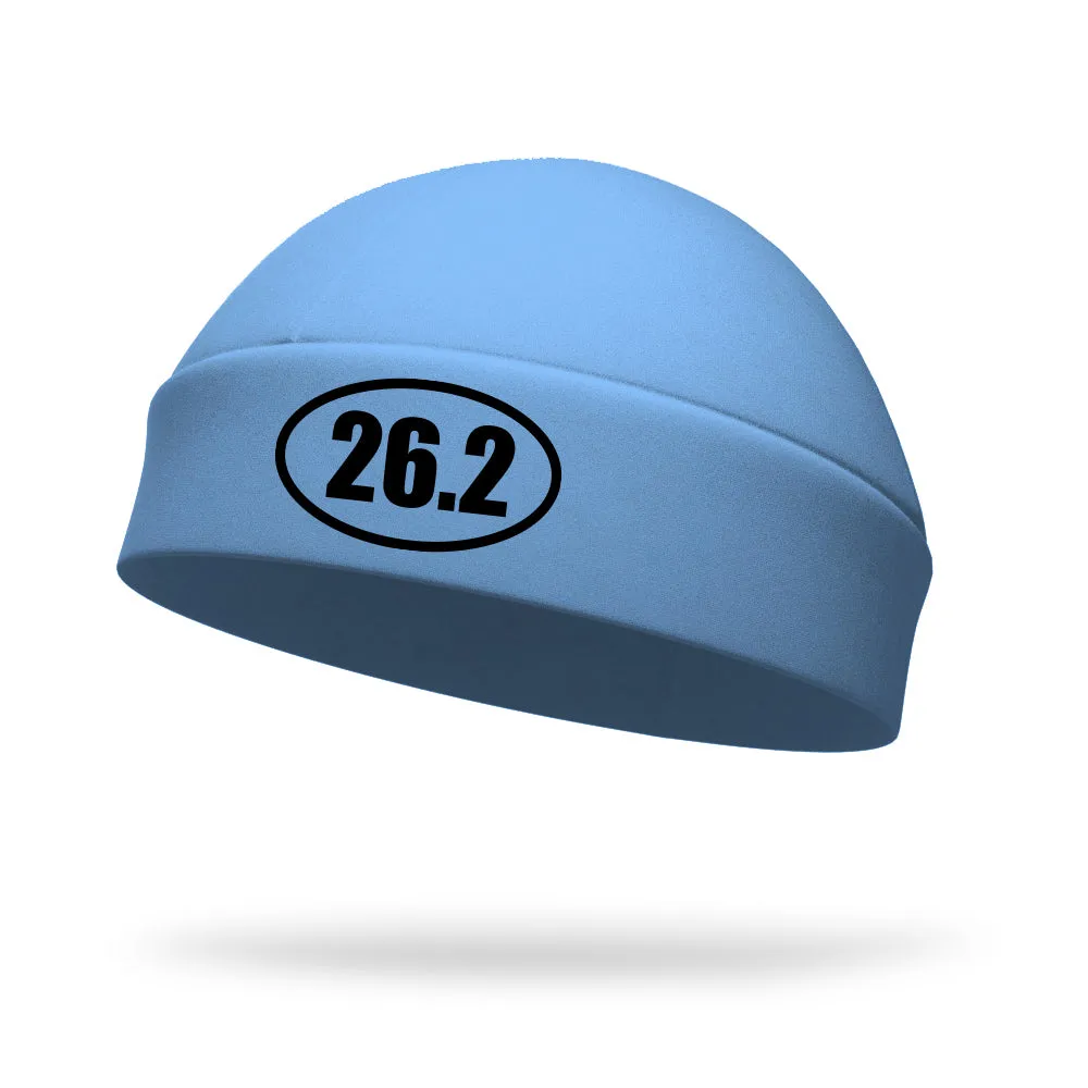 26.2 Wicking Regular Hat - Black Logo