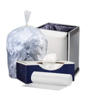 55-60 Gallon High Density Bags - 12 Micron - 200/Case