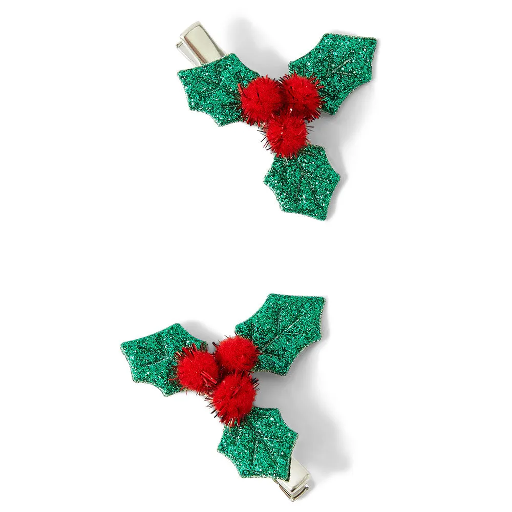 Accessorize London Girl's Rad Holly Salon Clips Set Of 2