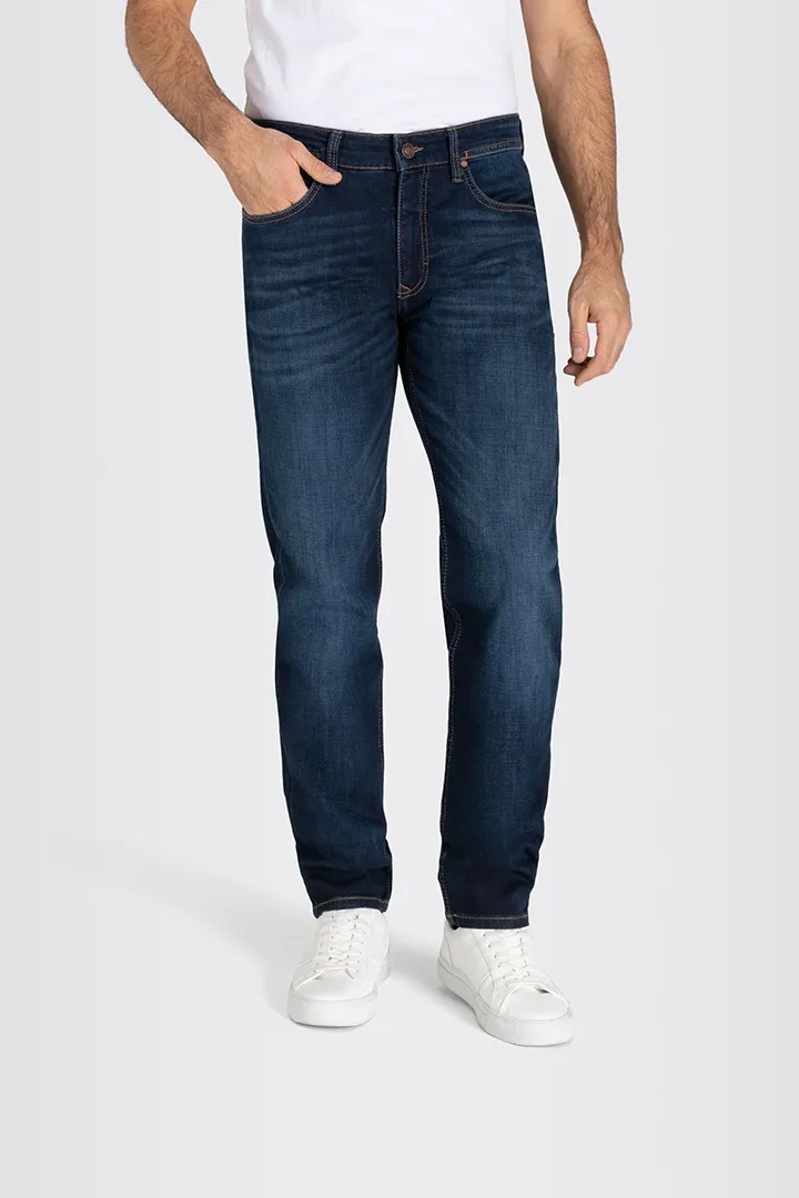 ARNE EASY DENIM JEANS - DARK VINTAGE BLUE