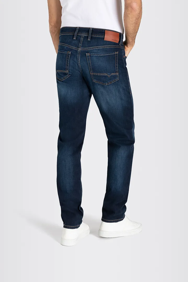 ARNE EASY DENIM JEANS - DARK VINTAGE BLUE