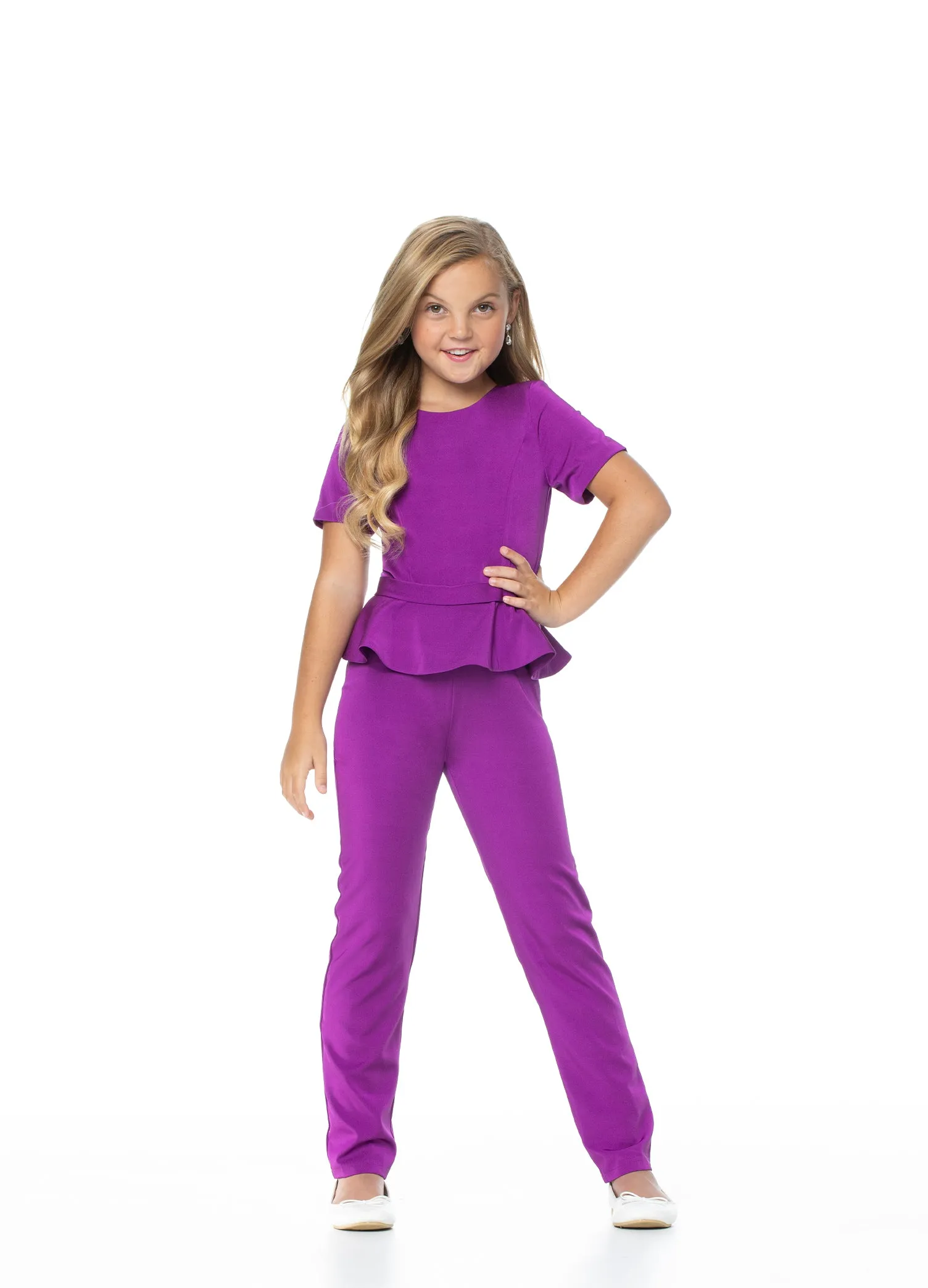 Ashley Lauren Girls Jumpsuit