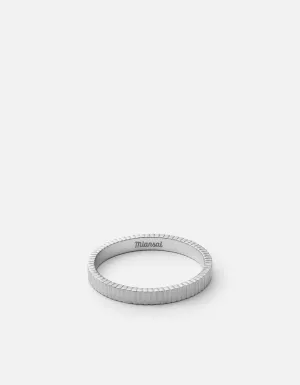 Axel Ring, Matte Silver