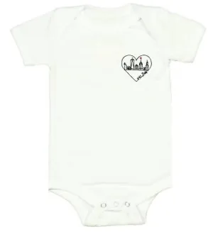 Baby White Onesie - NYC Baby!