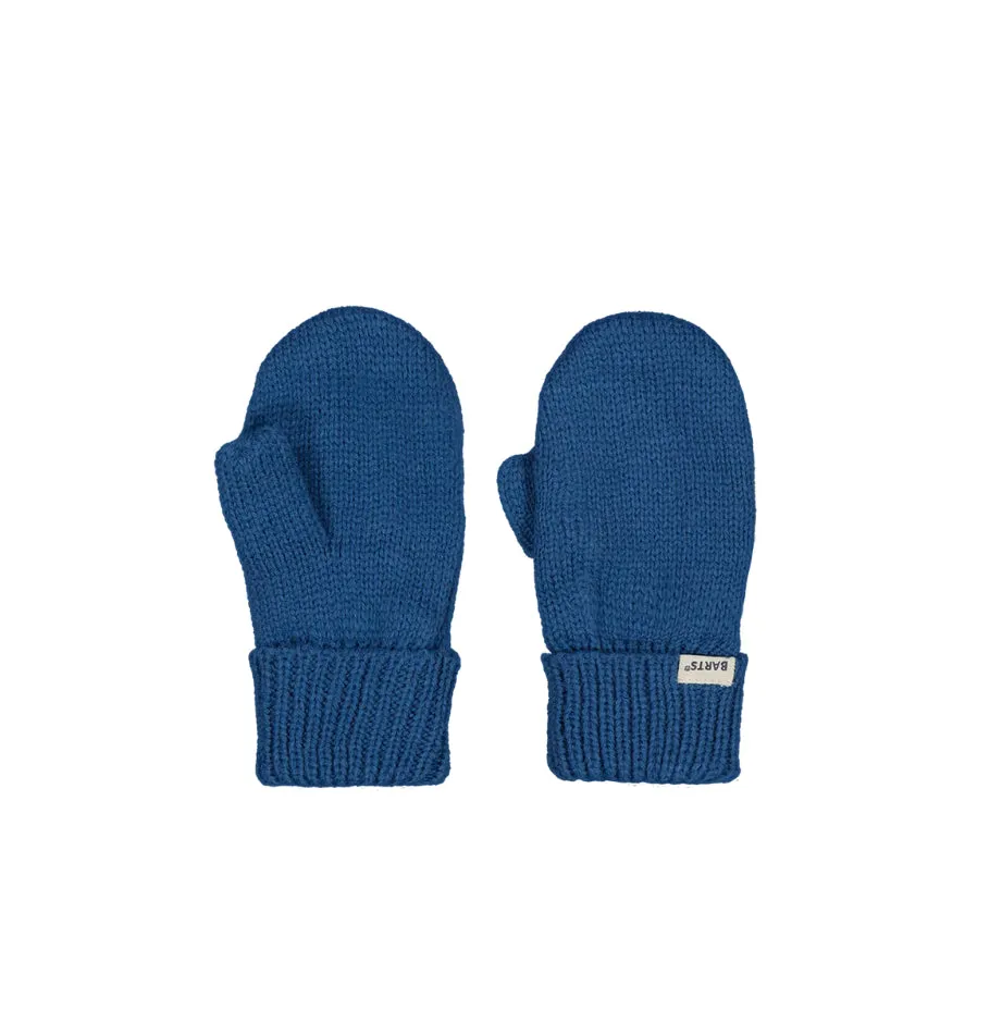 Barts - Milo Mitts Blue - Kids - Size 0 (0-12 months)