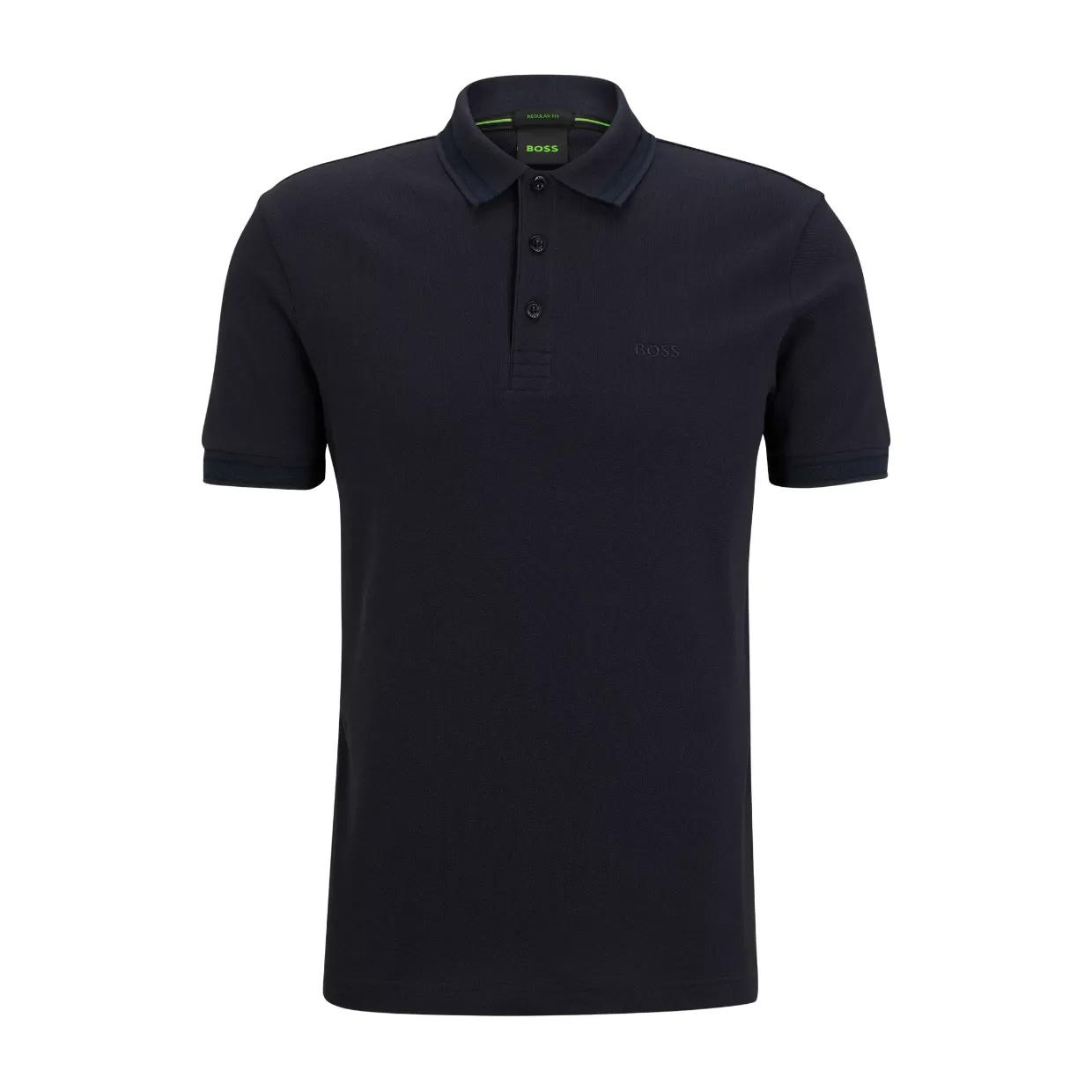 BOSS Navy Paddy Polo