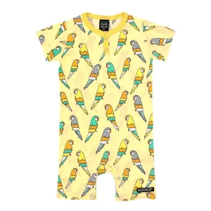 Budgie Summer Suit in Light Lemon