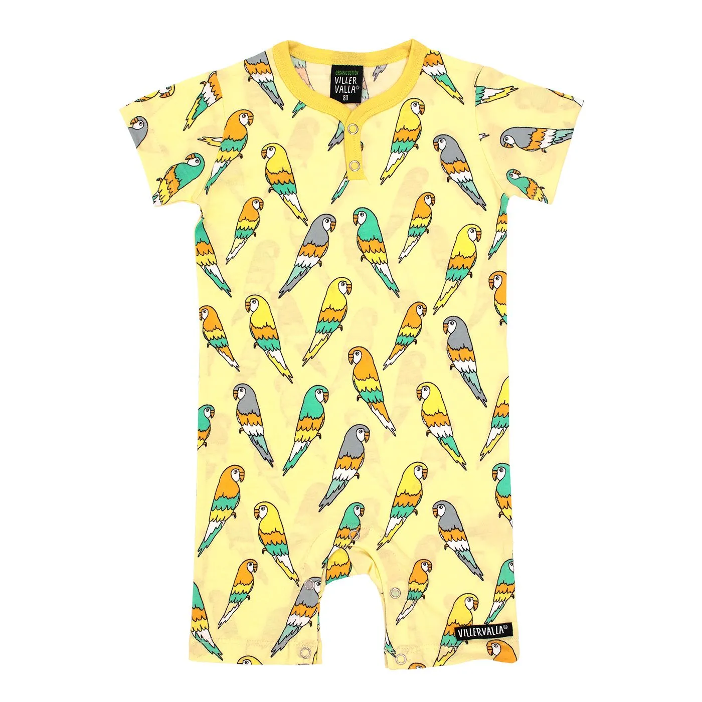 Budgie Summer Suit in Light Lemon