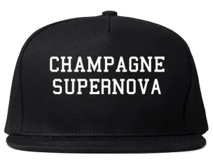 Champagne Supernova Snapback Hat Cap