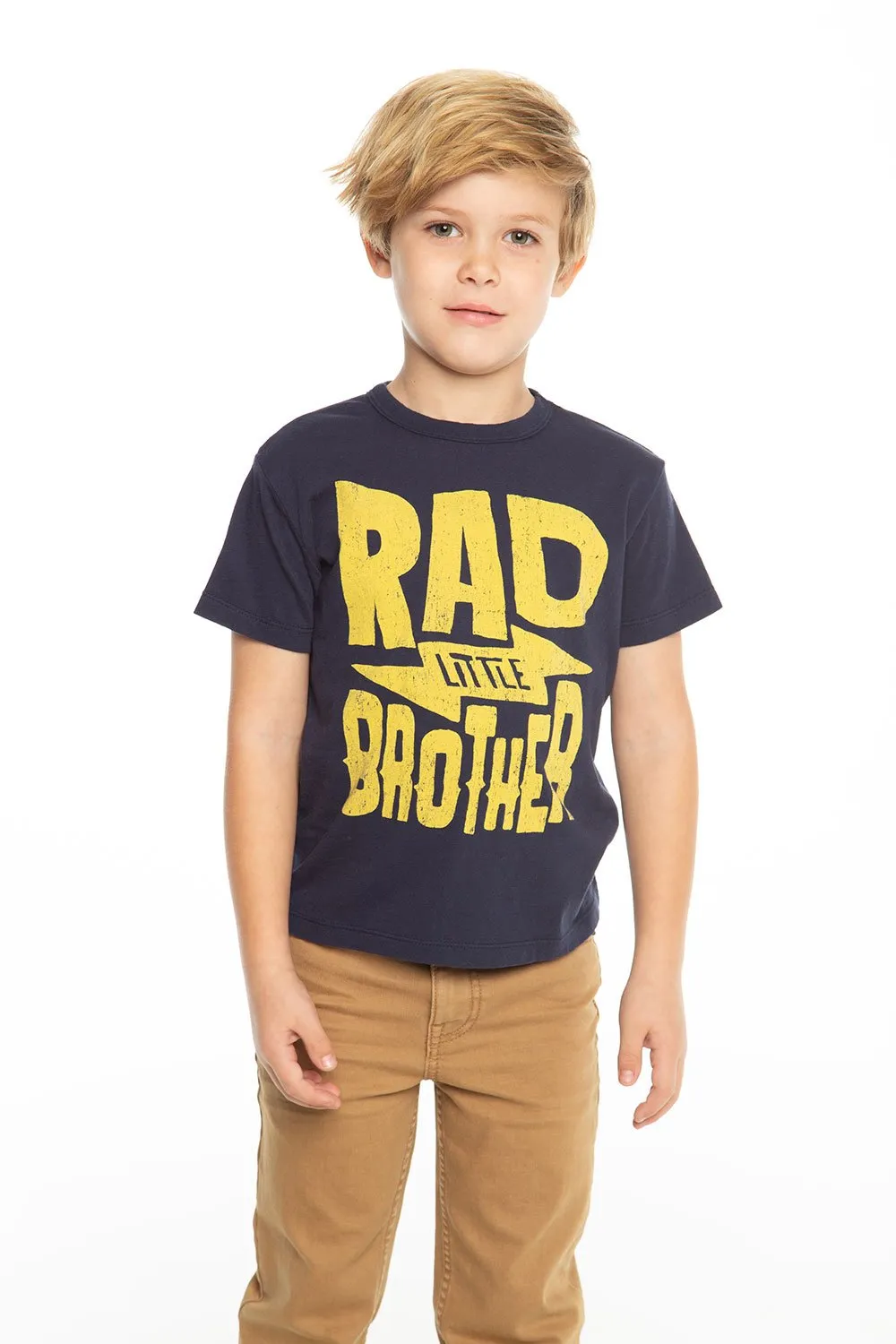 Chaser Kids - Boys Cotton Jersey Short Sleeve Crew Neck Tee in Avalon