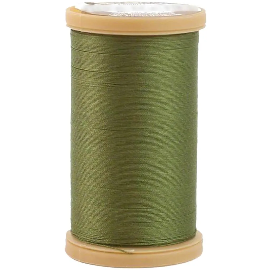 Coats Machine Quilting Cotton Thread 350yds Bronze Green