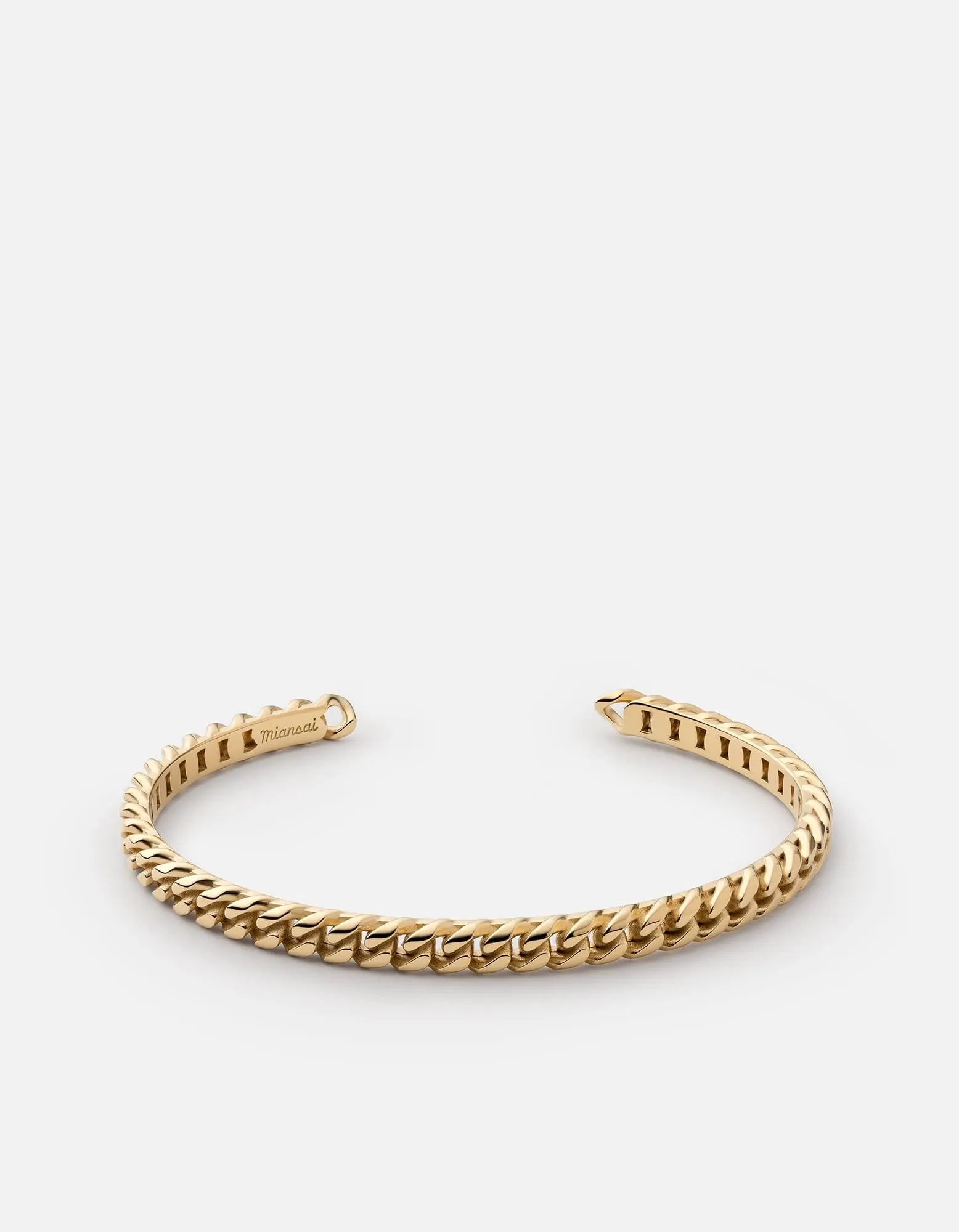 Cuban Link Cuff, Gold