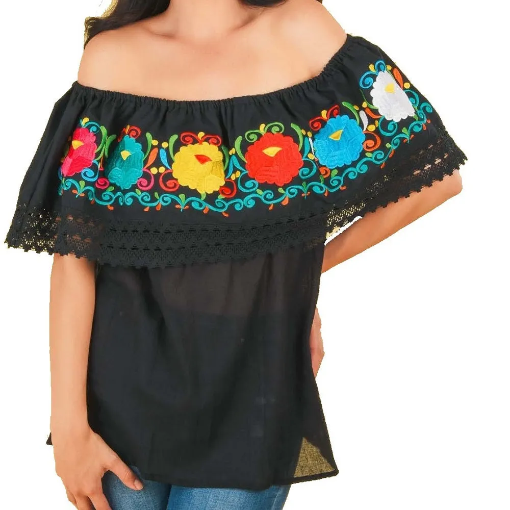 Embroidered Blouse NA-TM-77504