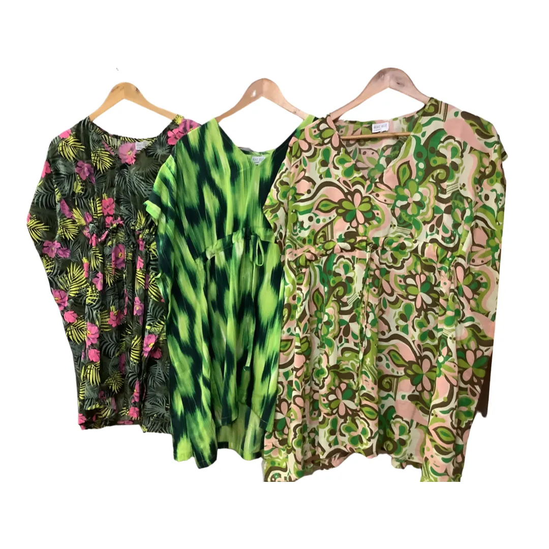 Fair Trade Reclaimed Fabric Kaftan Assorted