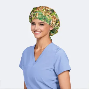 Golden Retriever Paradise - Poppy Bouffant Surgical Hats