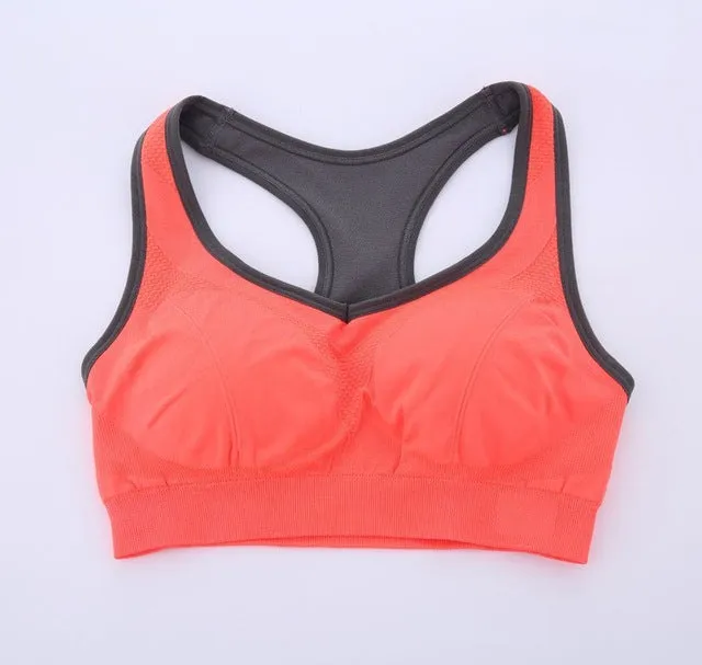 High Quality Wholesale 2015 New Spring Summer Women Seamless Bra  Push Up Padded  Bra Thin Tank Vest Top