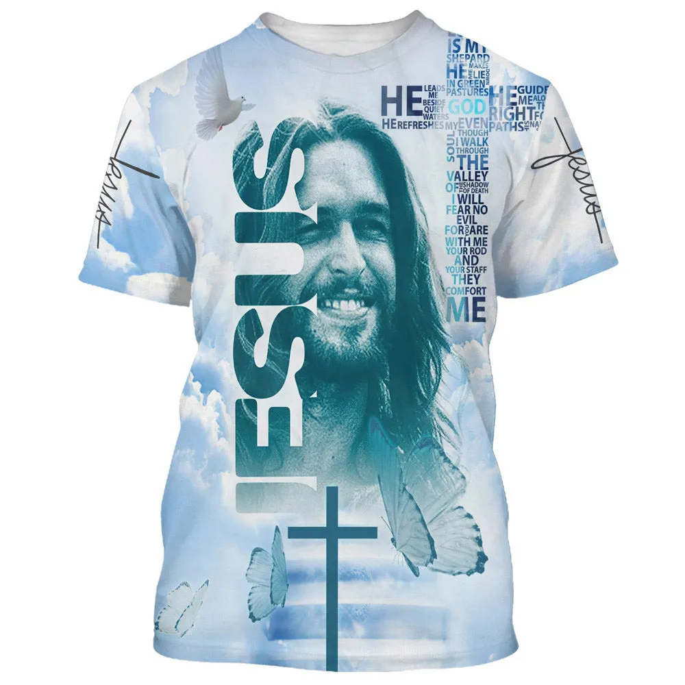 Jesus Laugh 3d All Over Print Shirt - Christian 3d Shirts For Men Women