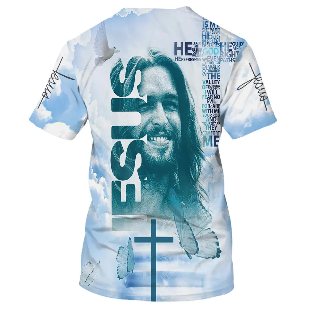 Jesus Laugh 3d All Over Print Shirt - Christian 3d Shirts For Men Women