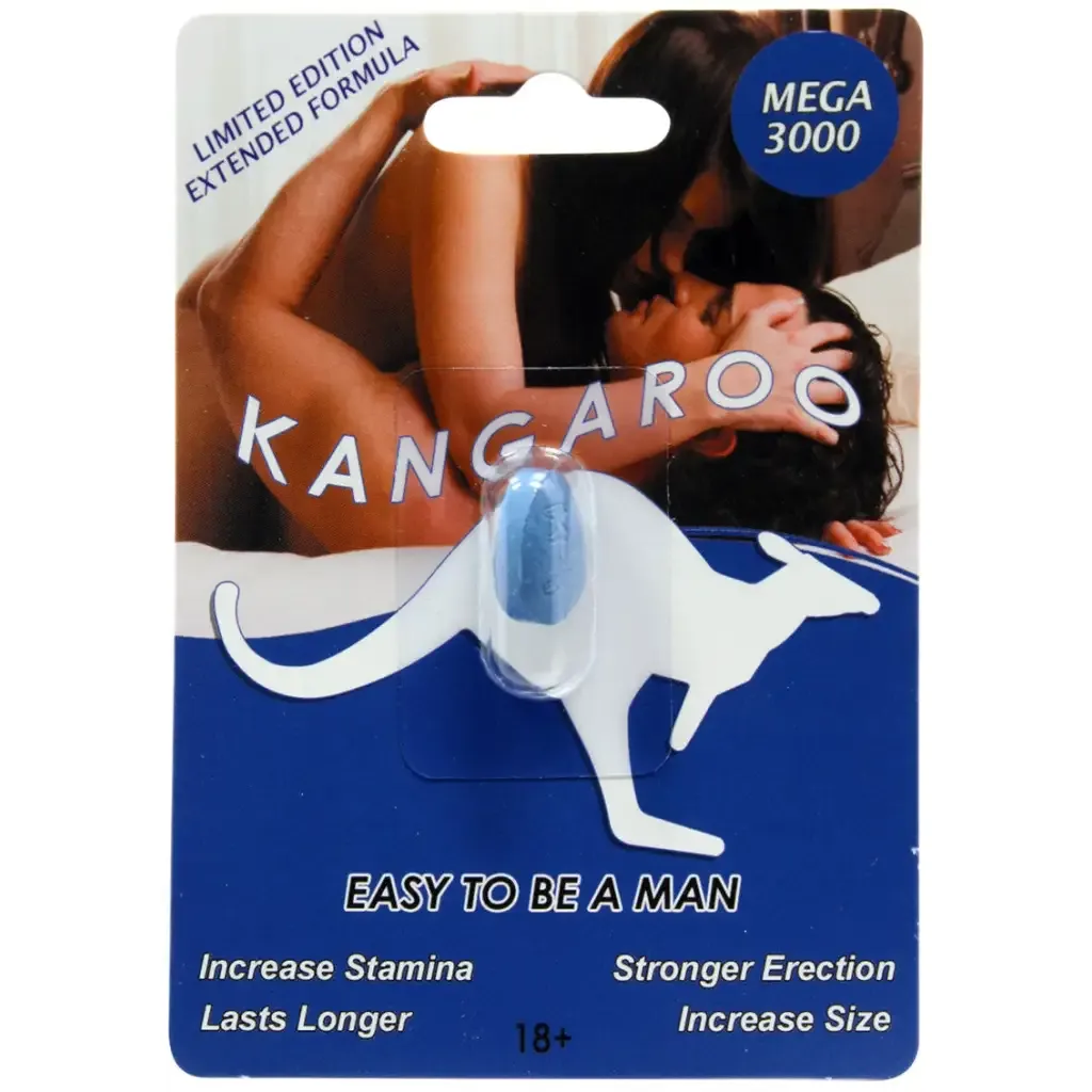 Kangaroo For Him Mega 3000 Blue 30pc Display