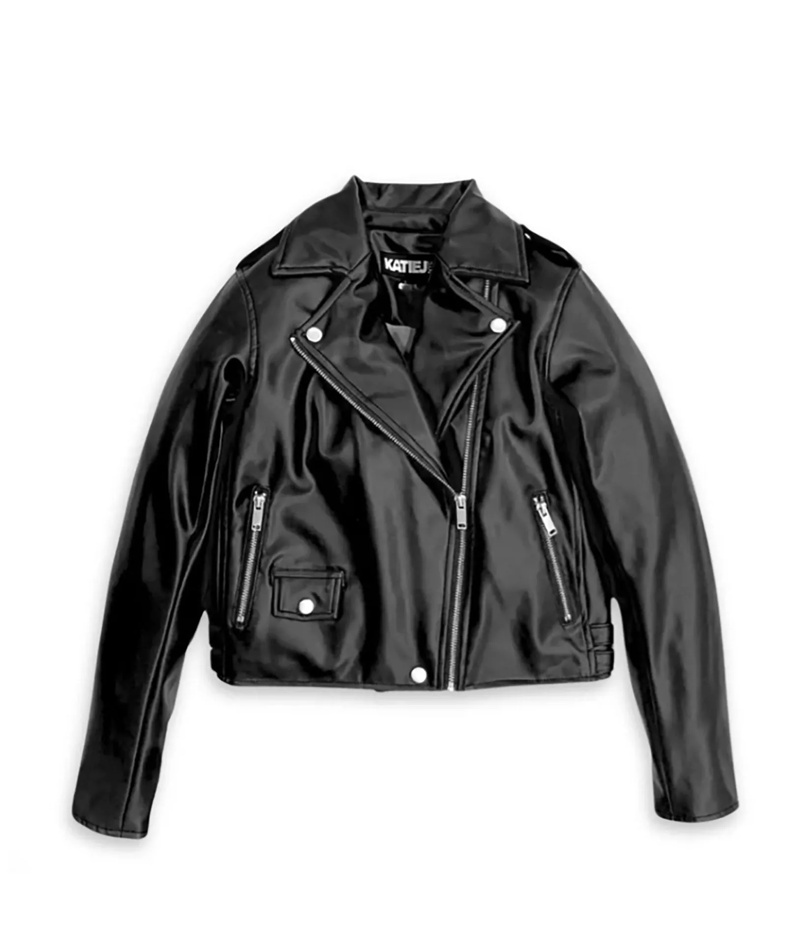 Katie J NYC Juniors Jagger Moto Jacket