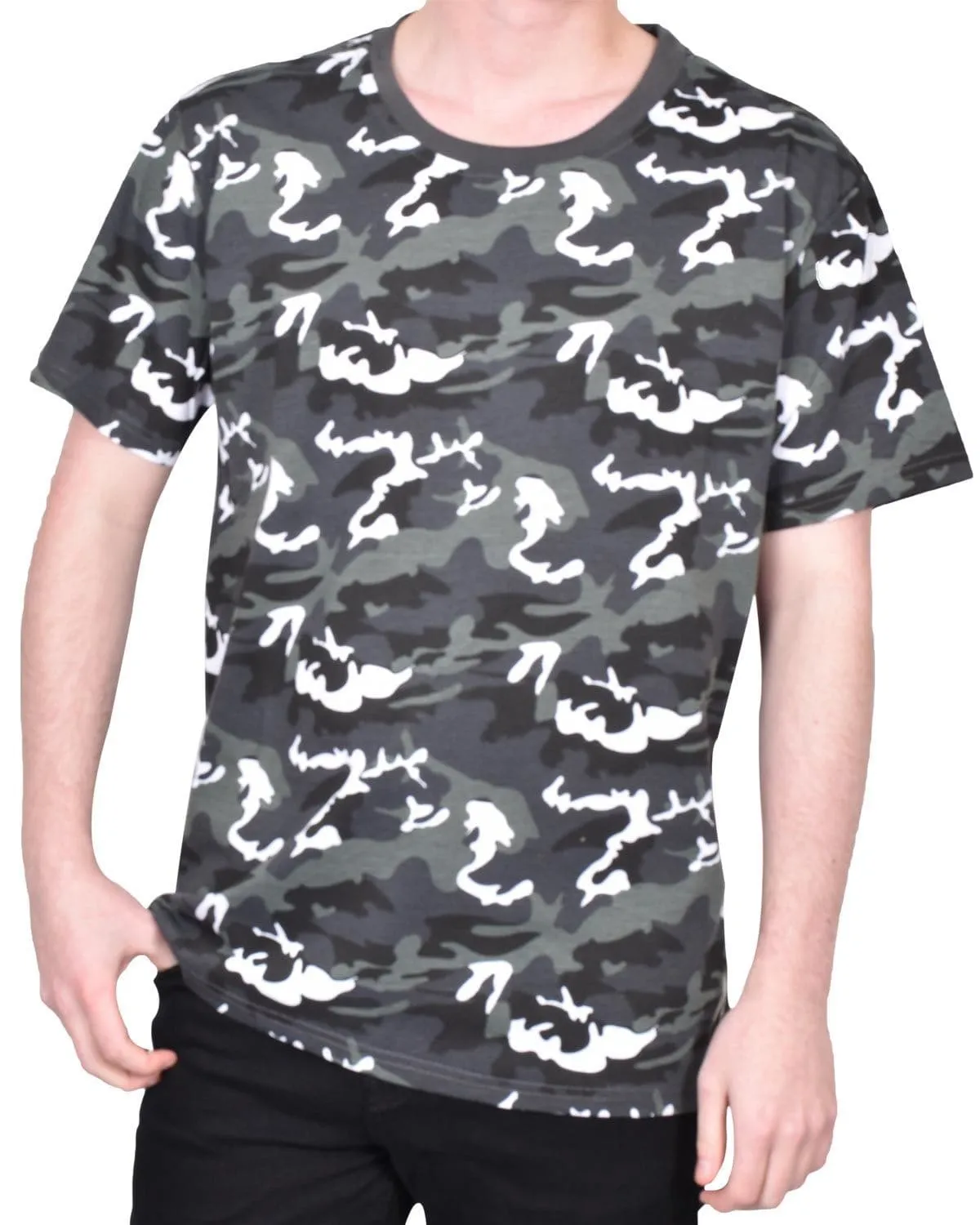 Kids Camouflage Cotton T-Shirt