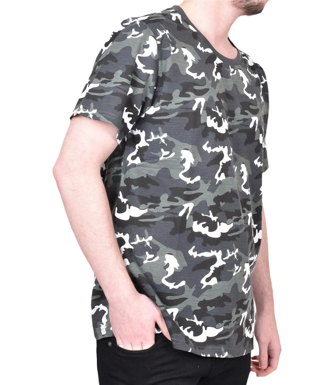 Kids Camouflage Cotton T-Shirt