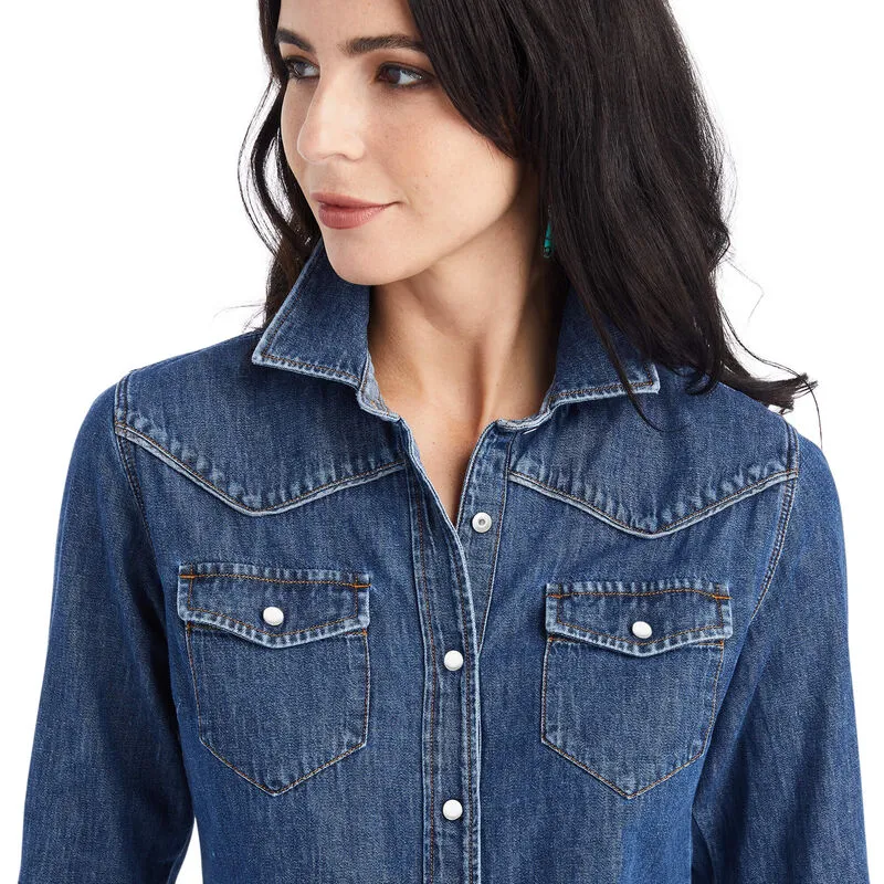 Ladies Farriday Denim Shirt