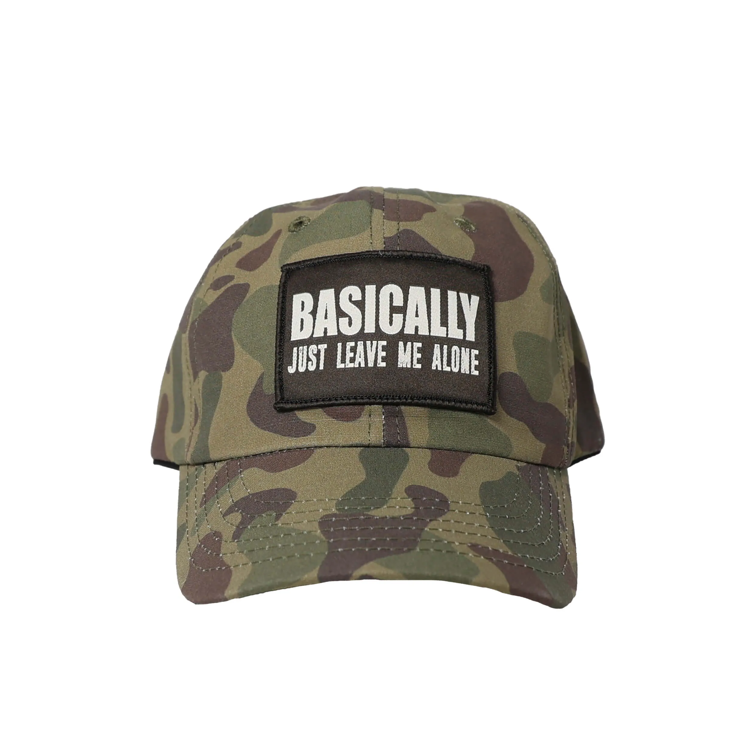 Leave Me Alone Camo Made USA Range Hat