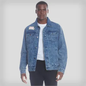 Members Only Men's Chucky Placement Nickelodeon Denim Jacket