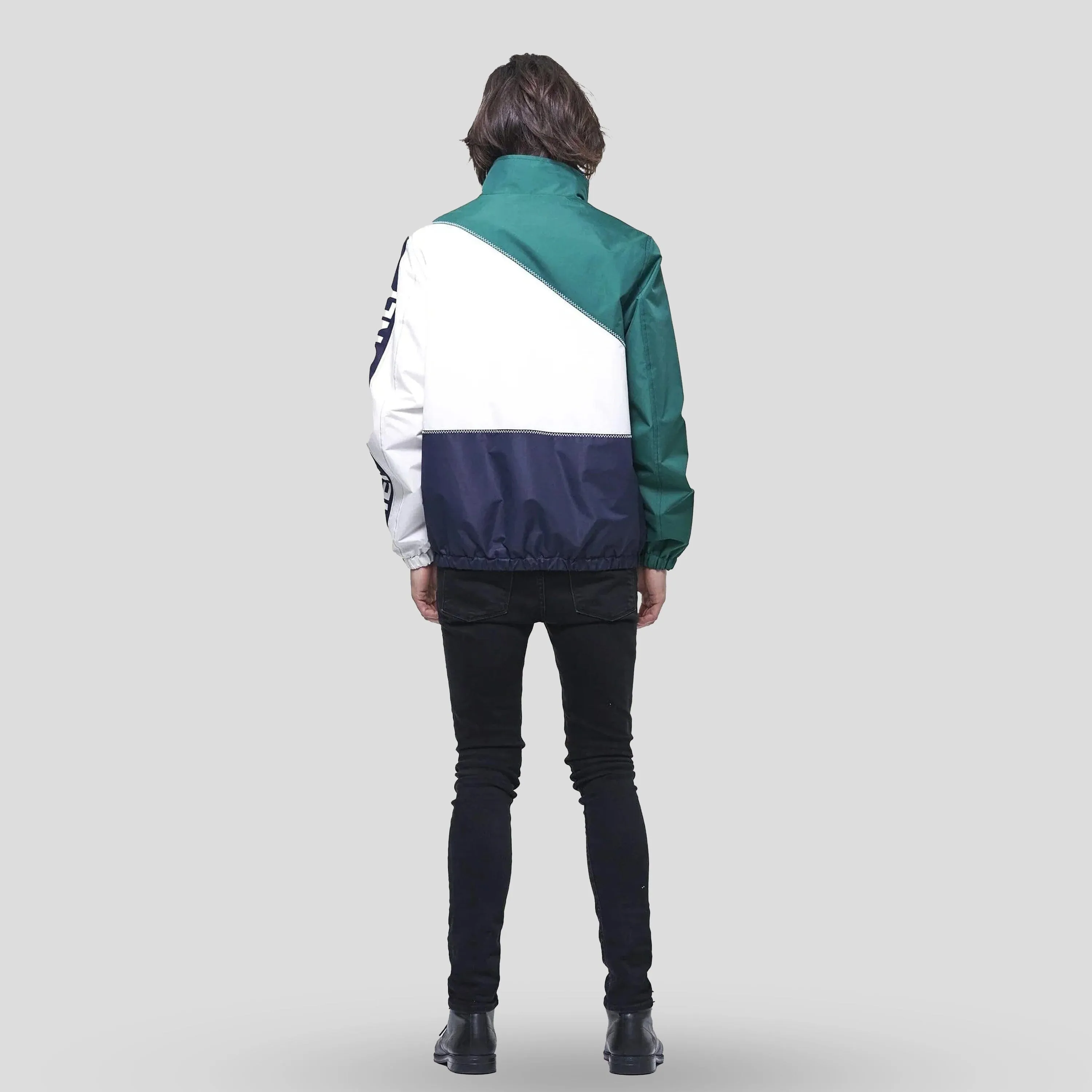 Members Only Men's Nautical Color Block Jacket