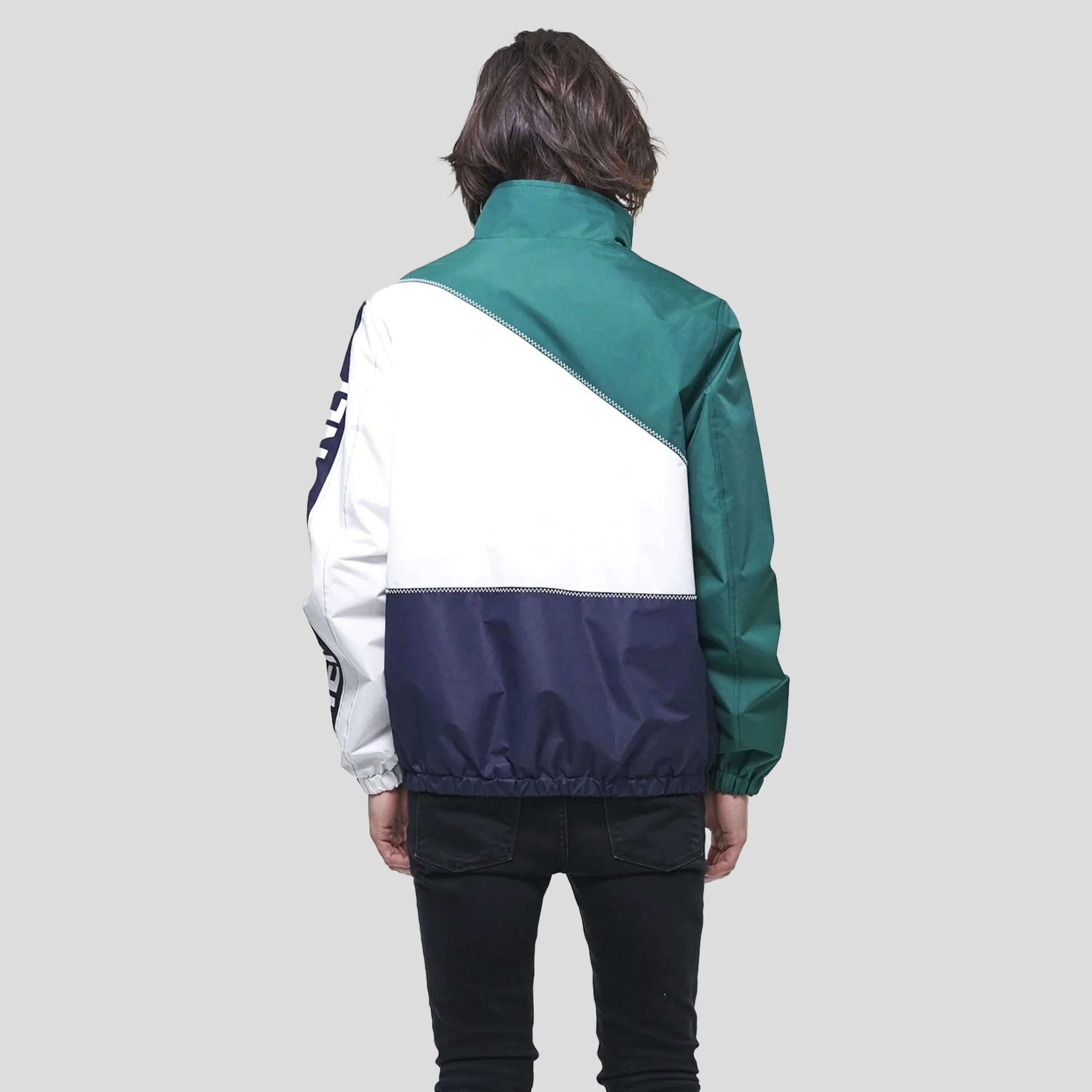 Members Only Men's Nautical Color Block Jacket