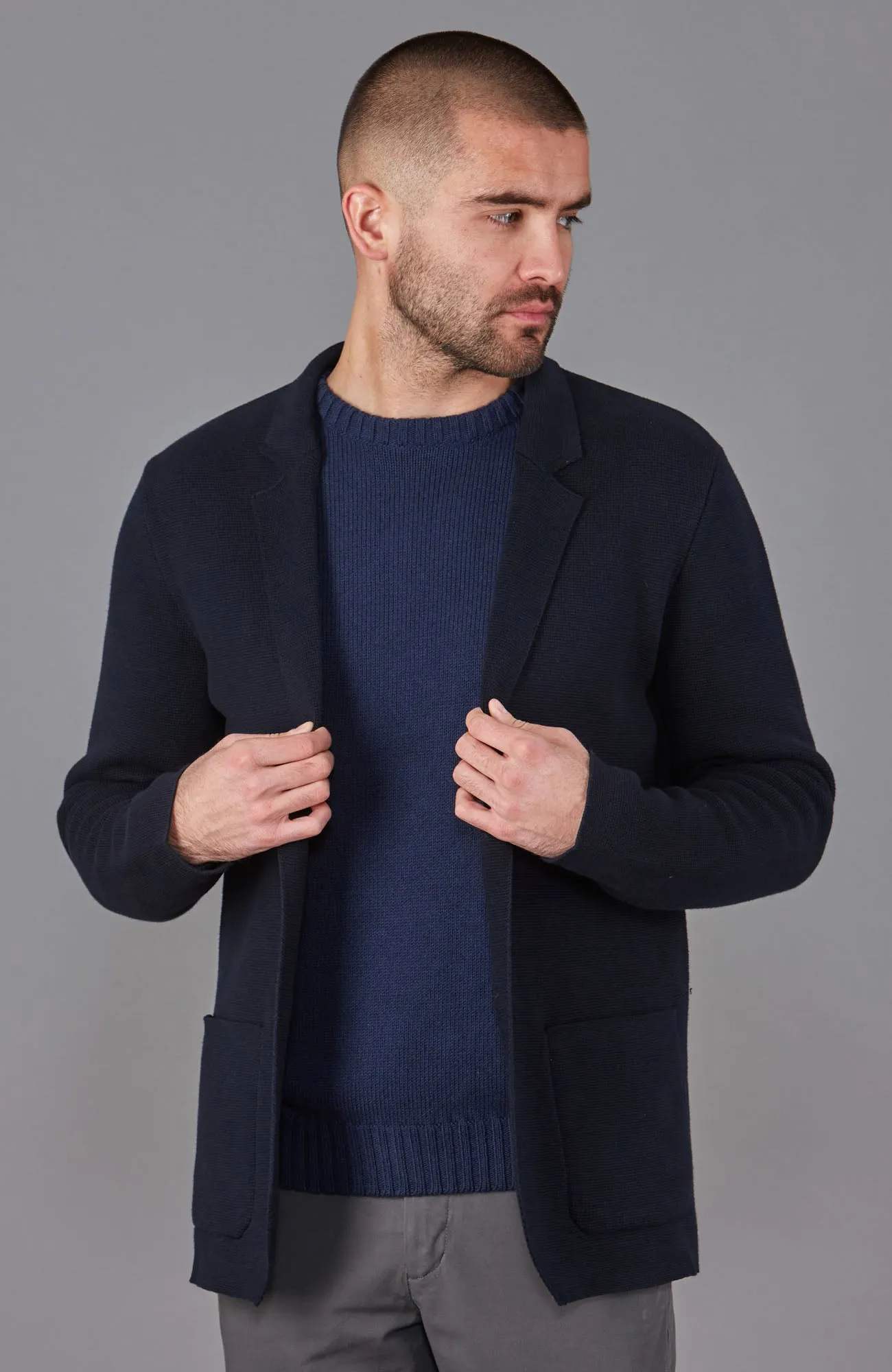 Mens Organic Cotton Crew Neck Jumper