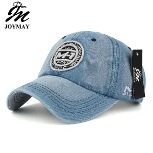 New arrival high quality snapback cap demin baseball cap 5 color Jean badge embroidery hat for men women boy girl cap B346