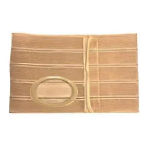 Nu-Form Beige Support Belt Medium Oval Opening 1-1/2" From Bottom 9" Wide 47" - 52" Waist 2X-Large