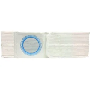 Nu-Hope Laboratories Nu-Support™ Flat Panel Belt 6" W, 41" to 46" Waist, X-Large, Cool Comfort Ventilated Elastic, Right Sided Stoma, No Hole