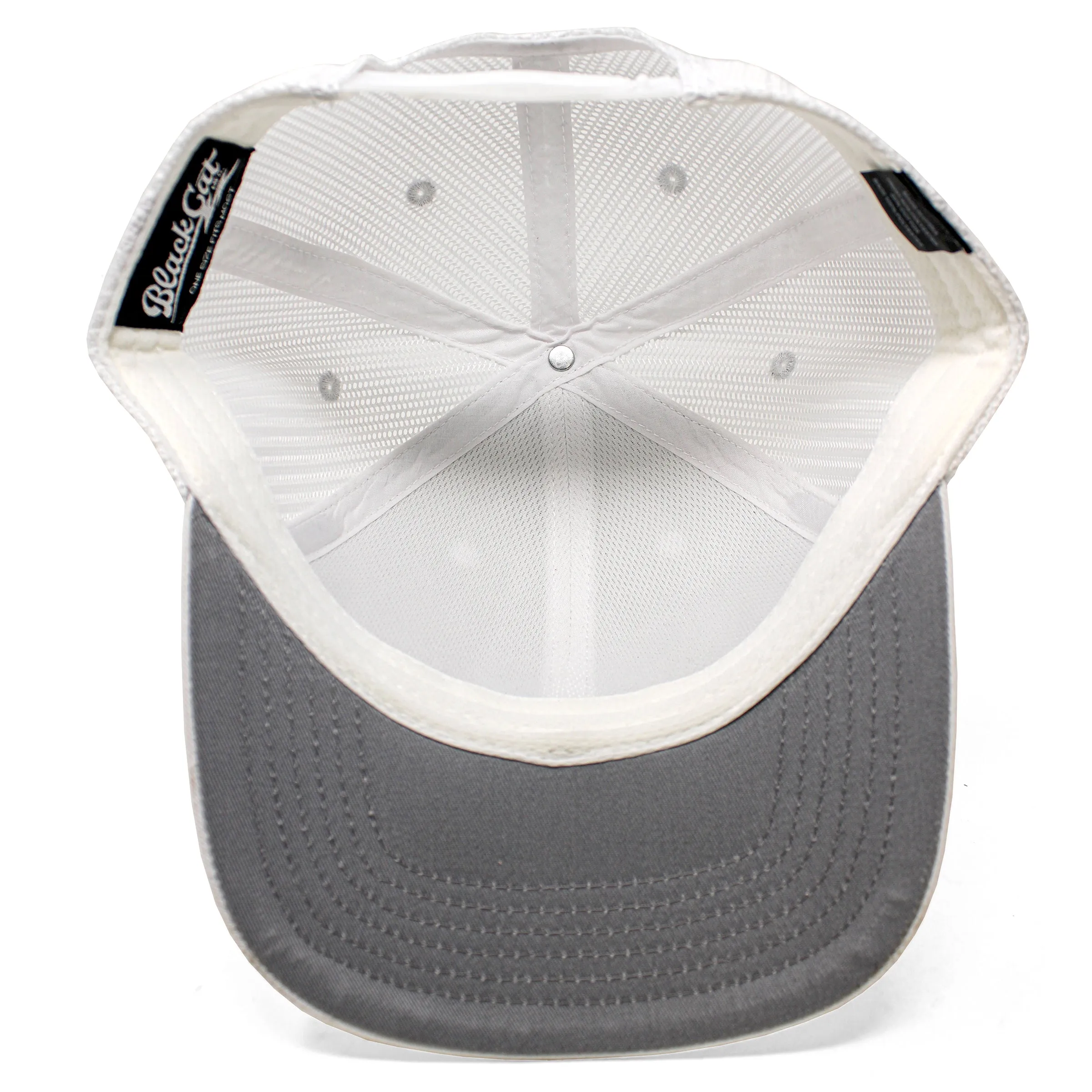 OE - Performance Trucker Hat - Bonefish Leather Patch