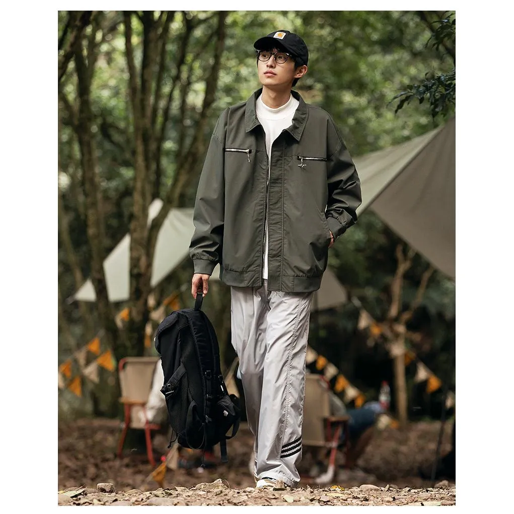 Outdoor Windproof Harrington Jacket