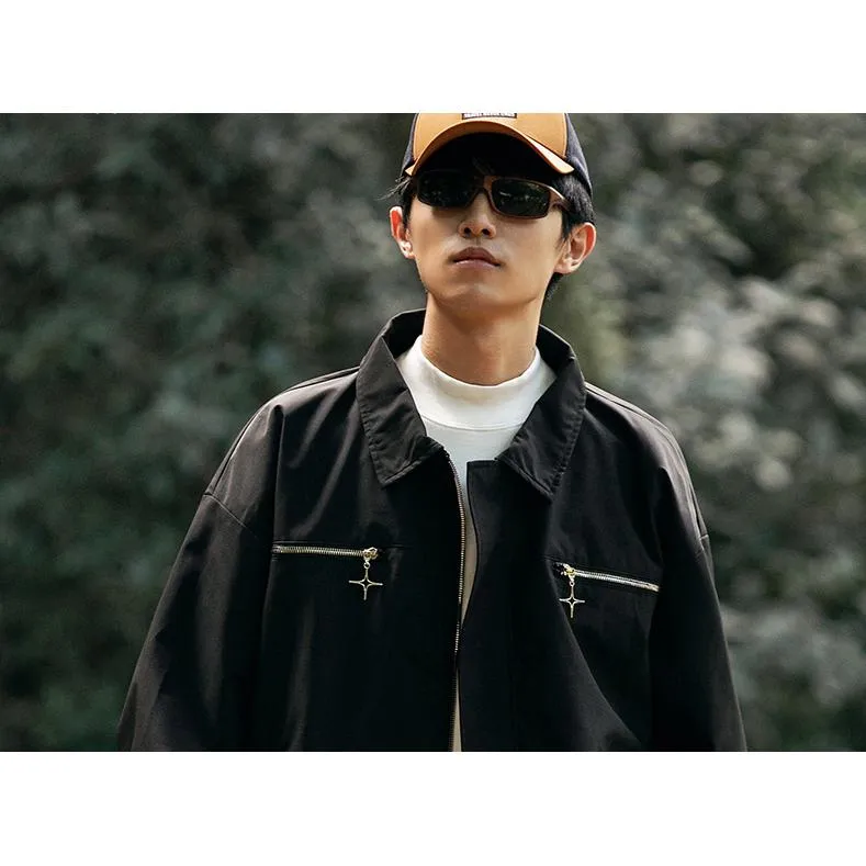 Outdoor Windproof Harrington Jacket