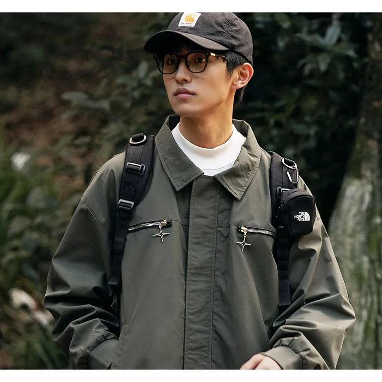 Outdoor Windproof Harrington Jacket