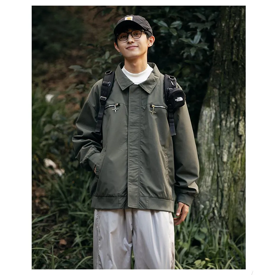 Outdoor Windproof Harrington Jacket