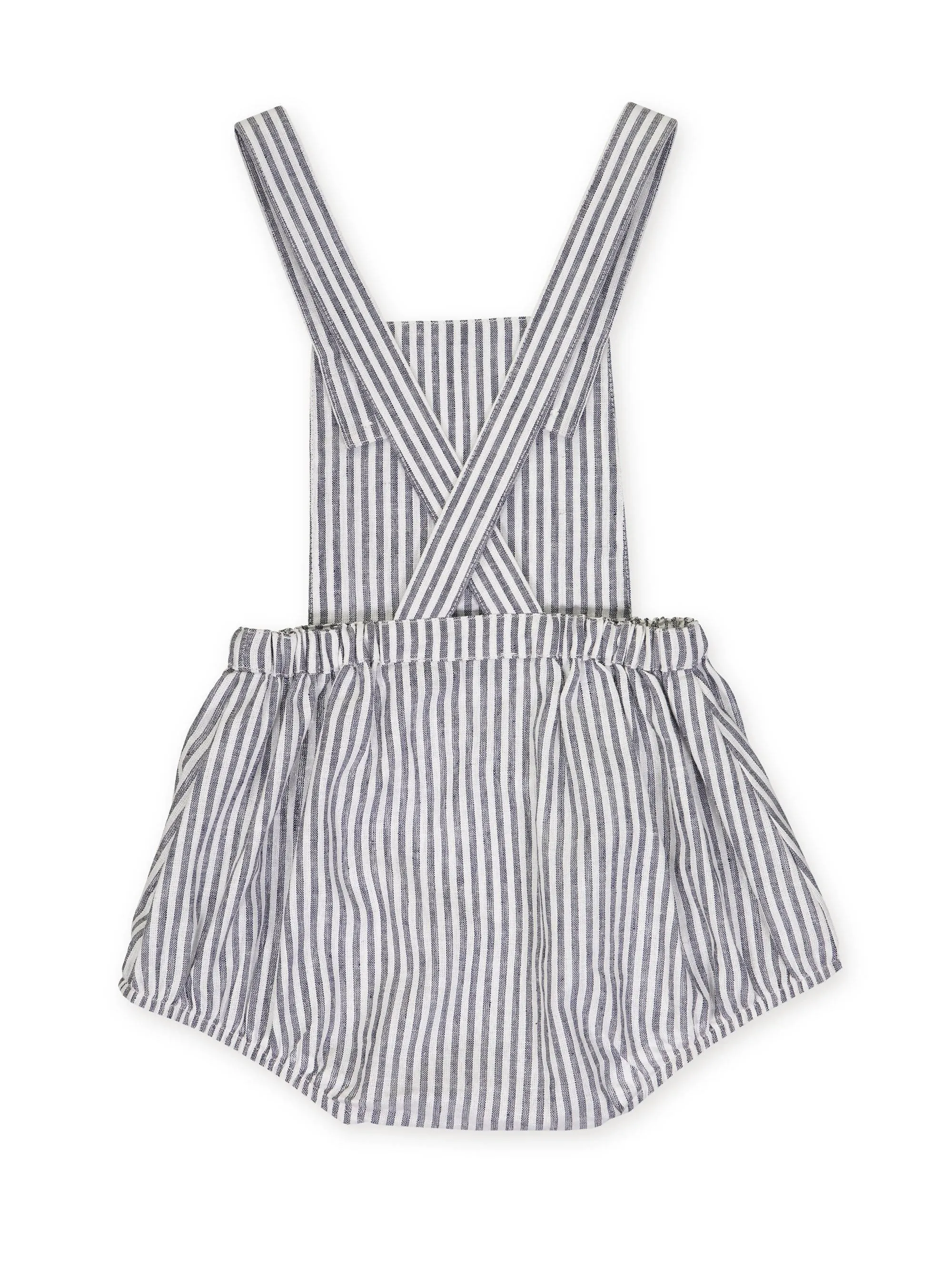 Overall Grey Stripes - Petite Lucette