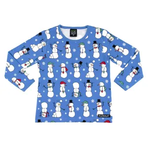 Snowperson Long Sleeve Shirt in Nautic