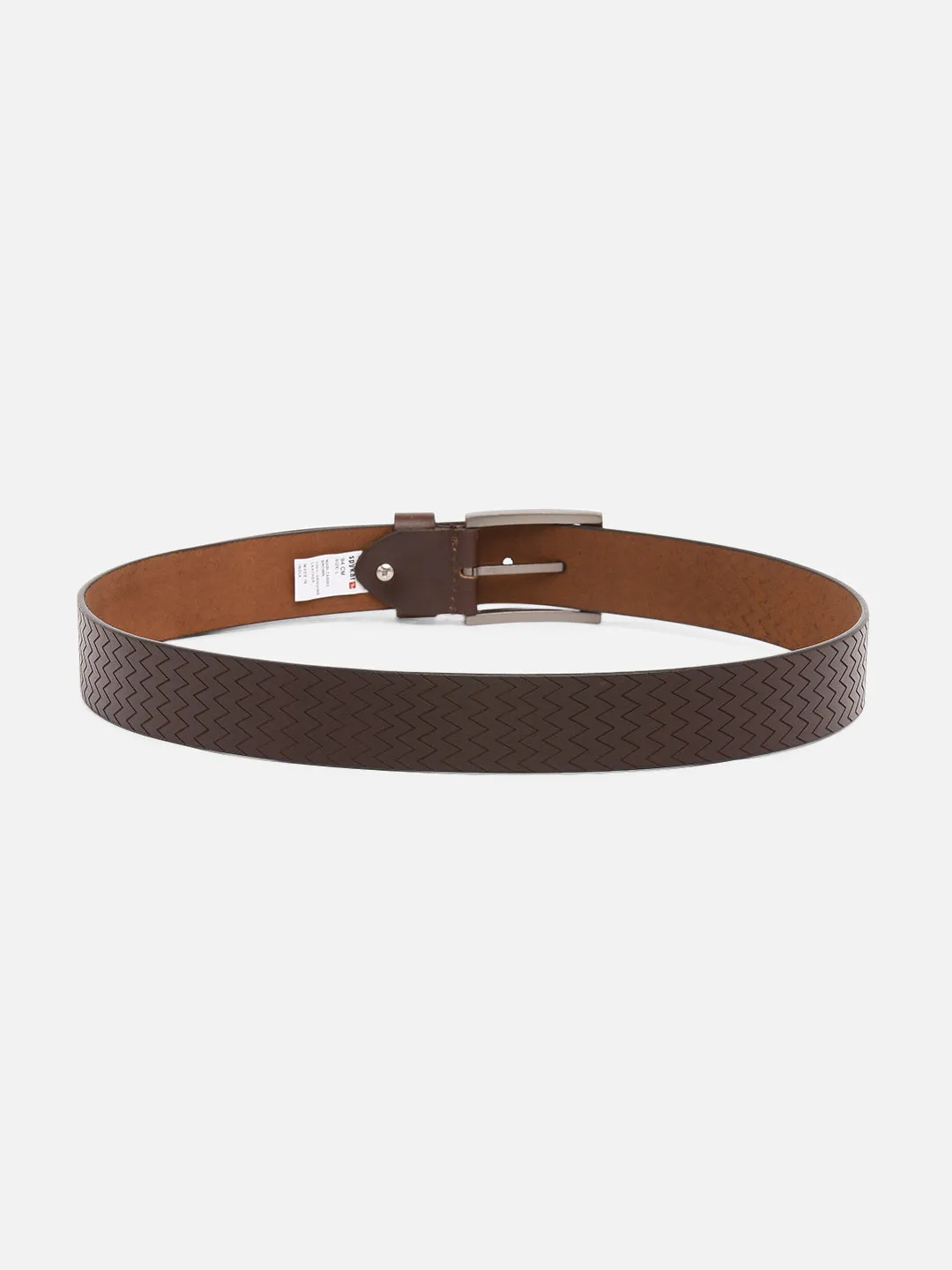 Spykar Men Brown Leather Belt