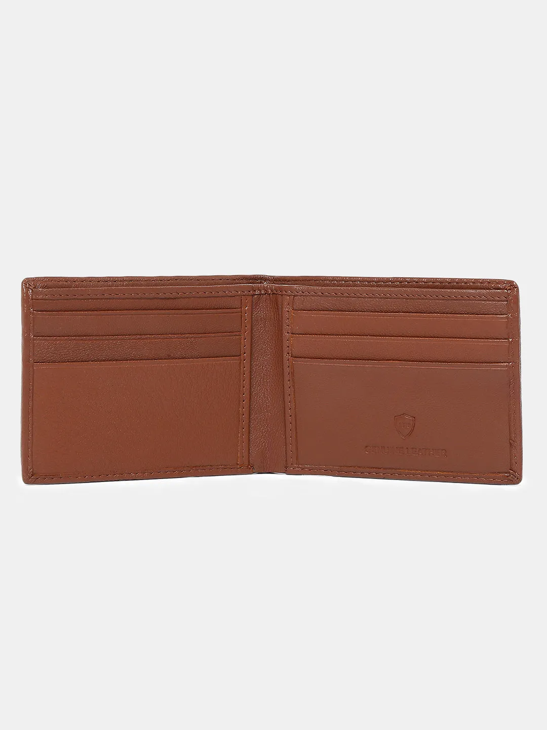 Spykar Men Tan Leather Wallet