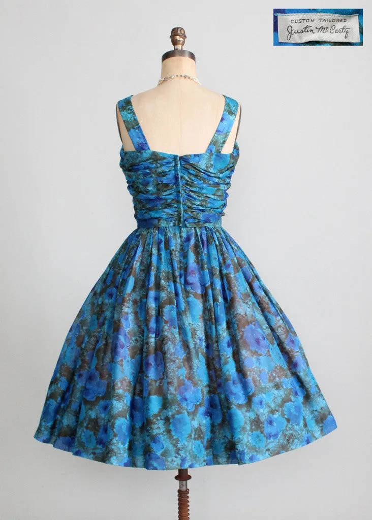 Vintage 1950s Justin McCarty Party Dress