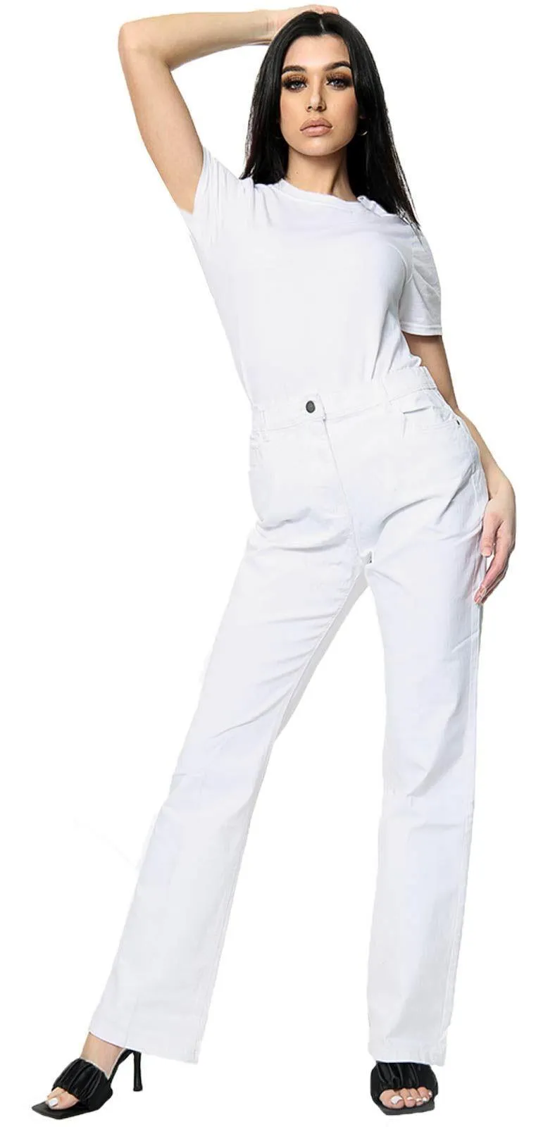 Women Bootcut Stretch Jeans - SR227BC