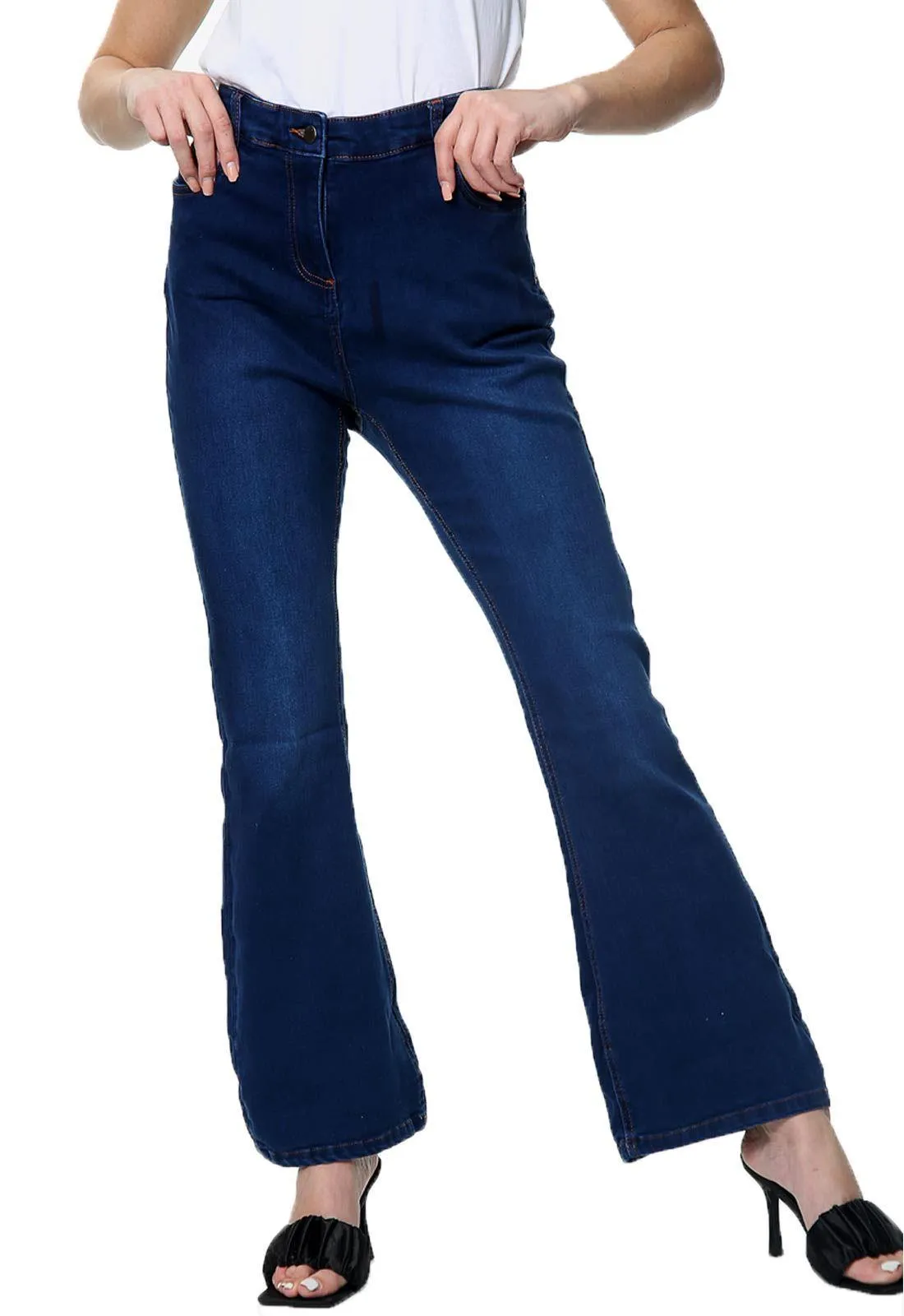 Women Bootcut Stretch Jeans - SR227BC