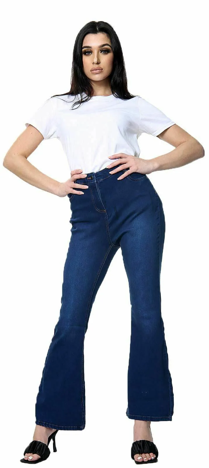 Women Bootcut Stretch Jeans - SR227BC